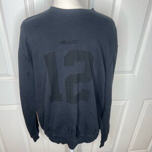 Men’s Brady Brand Black Crewneck Sweatshirt Size Small Retail $120